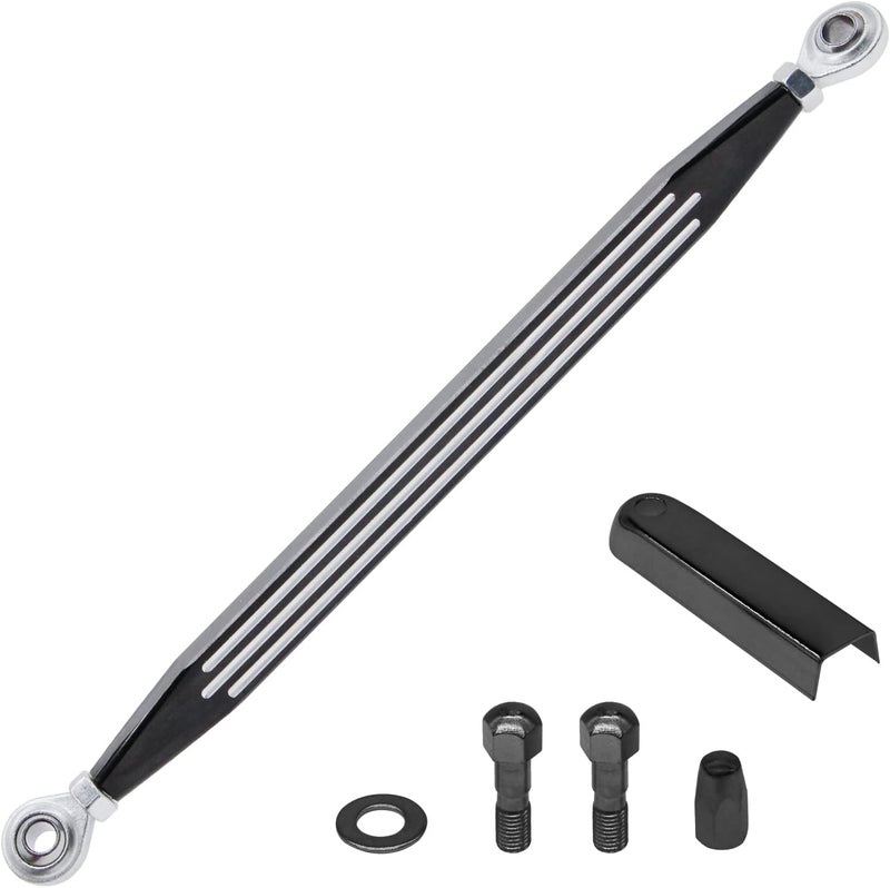 amavoler Gear Shift Linkage Compatible for Harley Davidson Touring Softail Dyna Trike Fatboy Electra Street Road Glide Wide Glide FLH FLHX FLTR FLHR FX 1987-2021 (Black-02) - Image 1